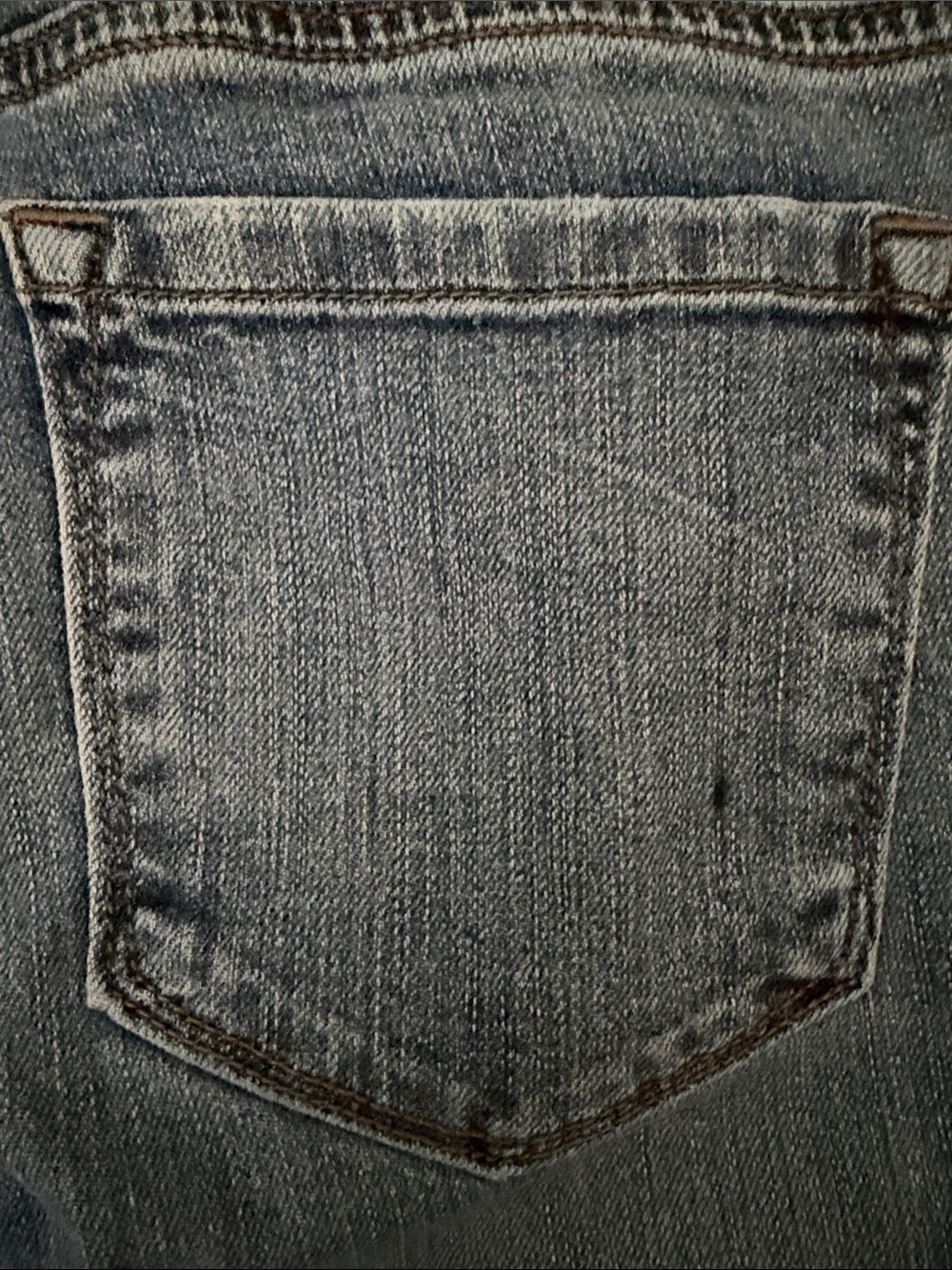LOFT Modern Skinny Distressed Jeans in Medium Blue Wash - Picture 8 of 10